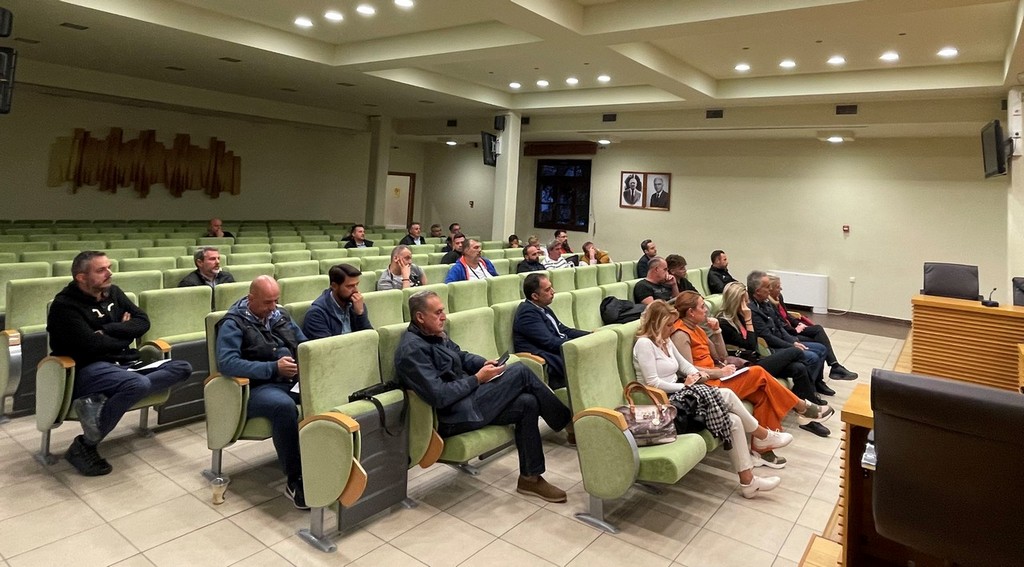 Συναντήσεις εργασίας της Αντιπεριφερειάρχη Πράσινου Μετασχηματισμού, Επιχειρηματικότητας και Μεταφορών, Ευφροσύνης Ντιό, με τα τέσσερα Επιμελητήρια της Π.Δ.Μ. 1