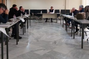 Σύσκεψη με θέμα την πορεία υλοποίησης Τεχνικού Προγράμματος της Διεύθυνσης Τεχνικών Υπηρεσιών (Έδρας) 1b