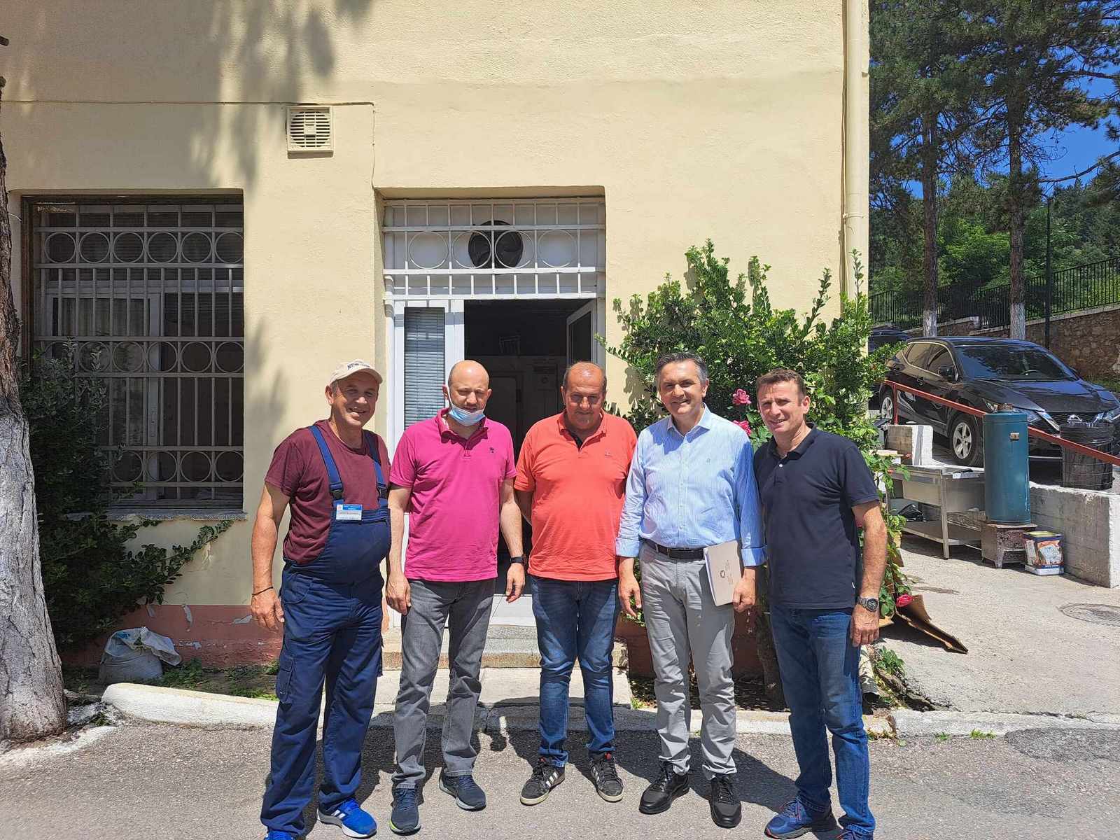 Επίσκεψη του Περιφερειάρχη Δυτικής Μακεδονίας Γ. Κασαπίδη στο Γενικό Νοσοκομείο Φλώρινας -1-