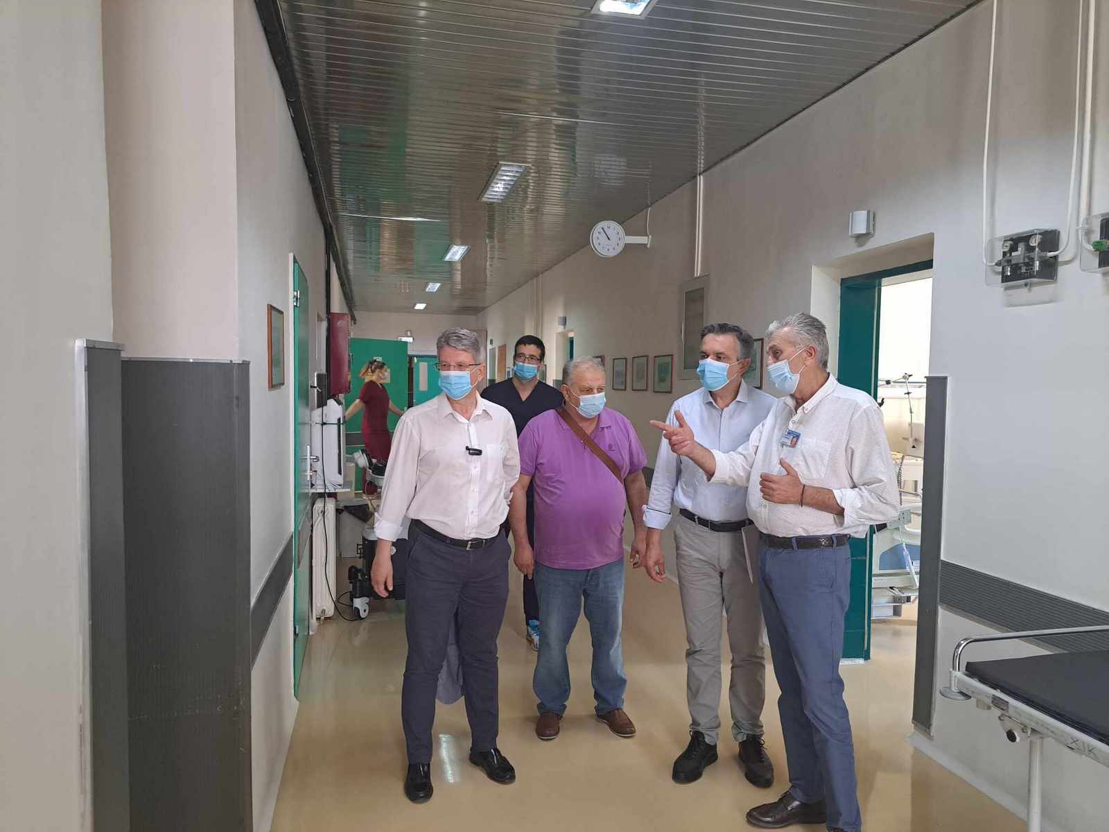 Επίσκεψη του Περιφερειάρχη Δυτικής Μακεδονίας Γ. Κασαπίδη στο Γενικό Νοσοκομείο Φλώρινας -7-