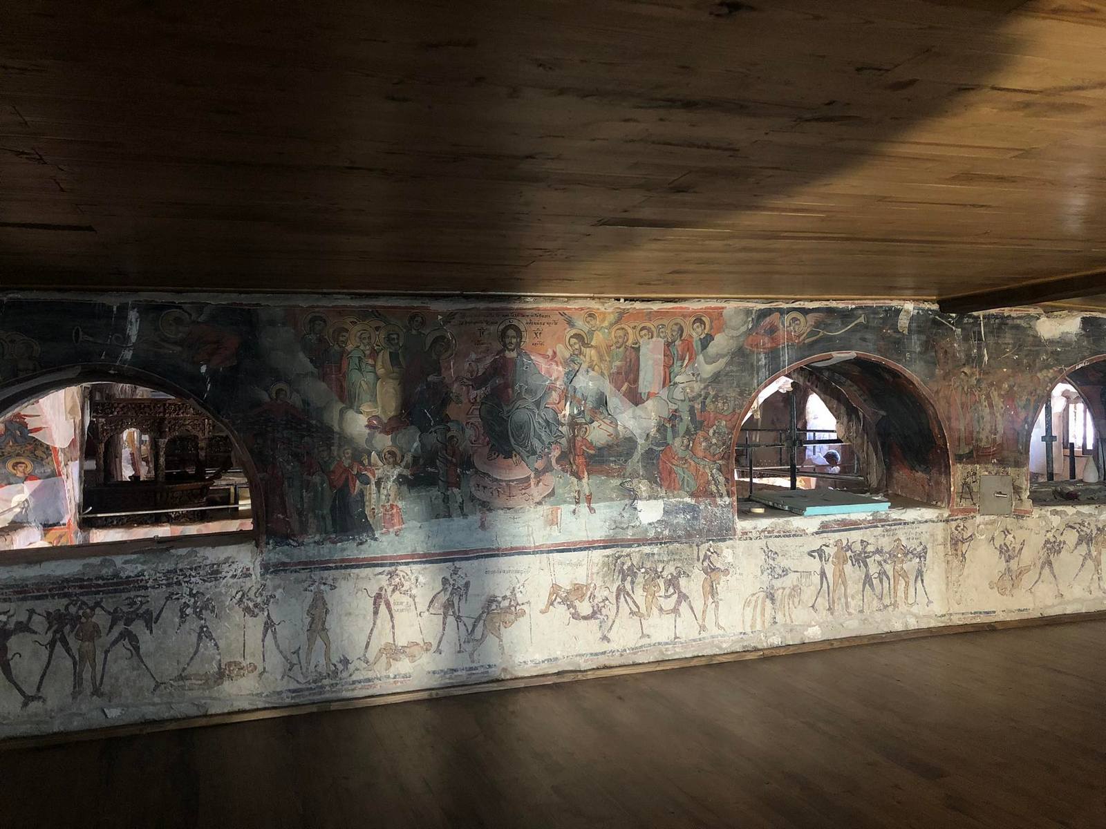 Το έργο «Αποκατάσταση & Αντισεισμική προστασία του Ι. Ναού Κοιμήσεως Θεοτόκου «Μεγάλη Παναγιά» στη Σαμαρίνα Γρεβενών επισκέφθηκε ο Αντιπεριφερειάρχης Γ. Βαβλιάρας
