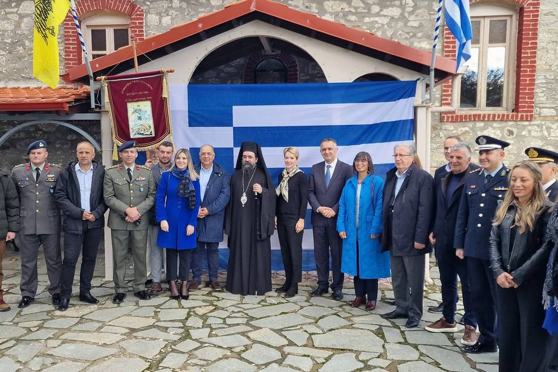 Γ. Κασαπίδης: Πρότυπα μας οι ήρωες πεσόντες του Έπους του '40 που μας εμπνέουν και μας οδηγούν με το παράδειγμά τους για νέους αγώνες στη σημερινή εποχή για το καλό της πατρίδας μας