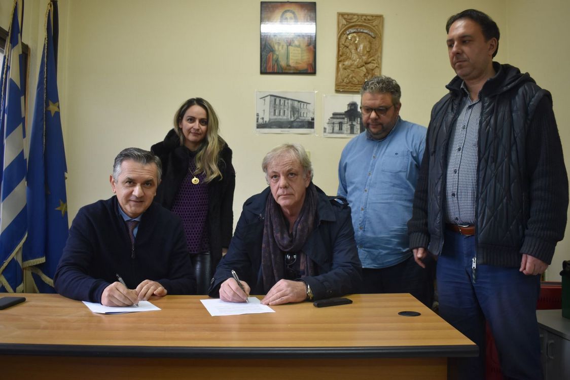 Υπογραφή συμβάσεων από τον Γ. Κασαπίδη για έργα διαχείρισης λυμάτων Εορδαίας