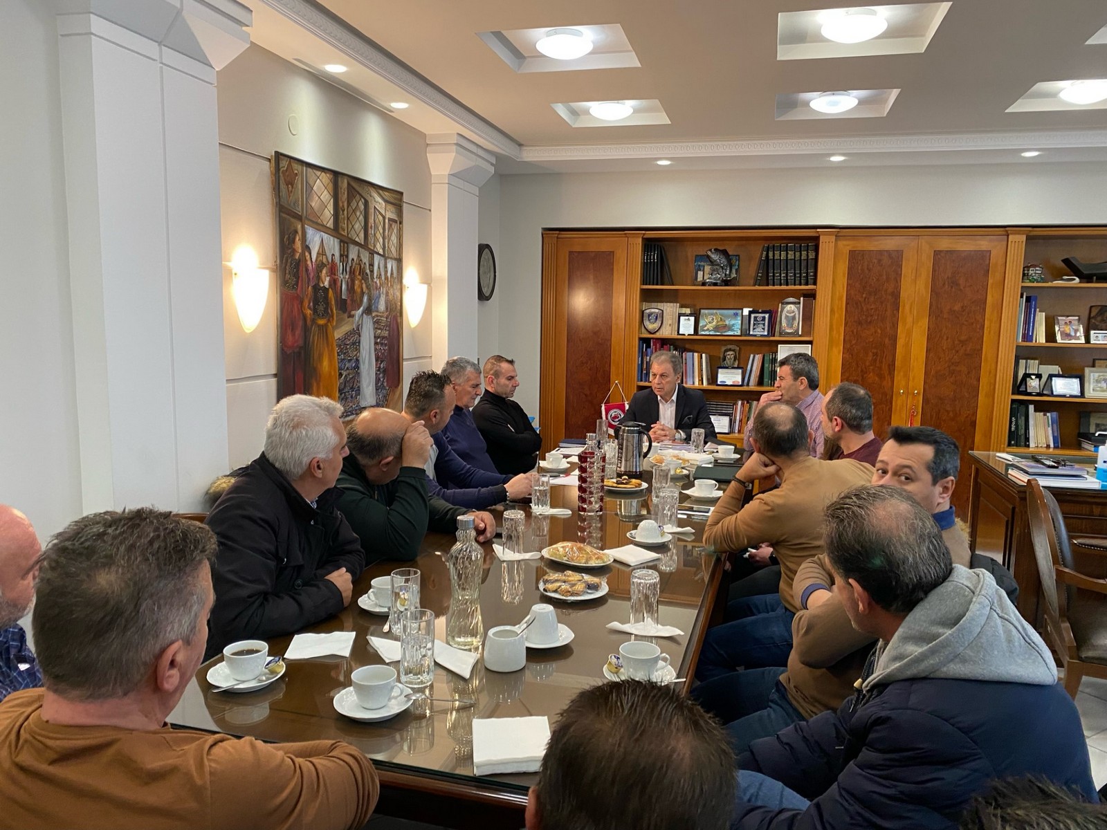 Συσκέψεις του Περιφερειάρχη Γιώργου Αμανατίδη στην Καστοριά 1 Συσκέψεις του Περιφερειάρχη Γιώργου Αμανατίδη στην Καστοριά