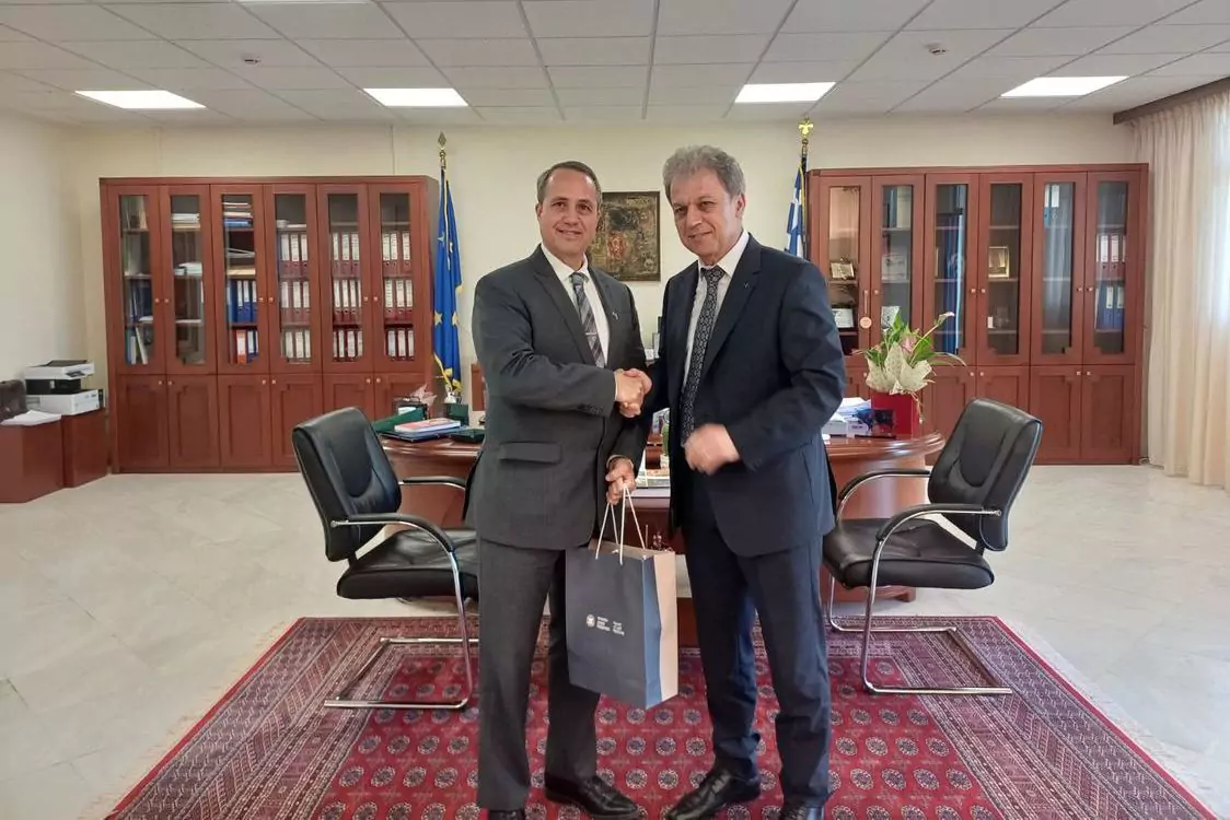 Επίσκεψη του Προξένου των ΗΠΑ στη Θεσσαλονίκη στον Περιφερειάρχη Δυτικής Μακεδονίας