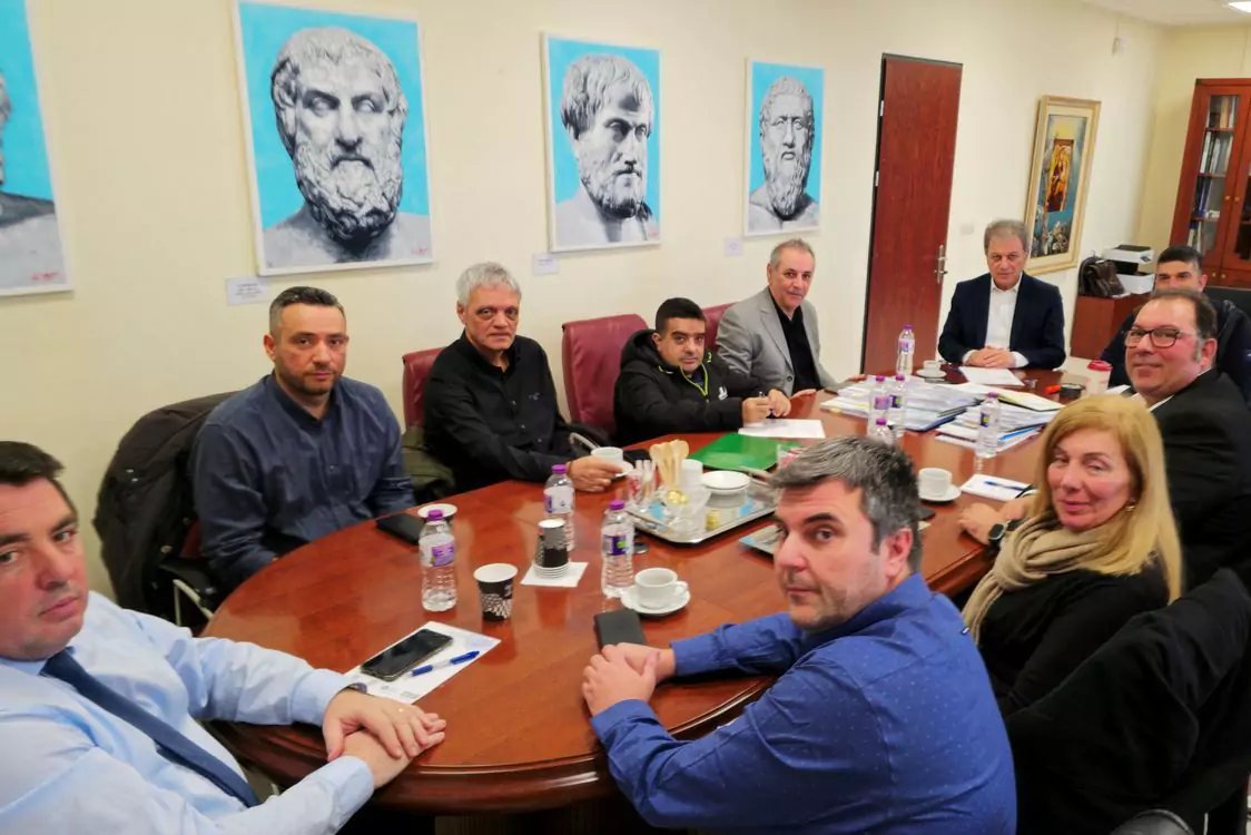 Τον Περιφερειάρχη επισκέφθηκε η Δ.Ε. του ΤΕΕ (Περιφερειακό Τμήμα Δυτικής Μακεδονίας)