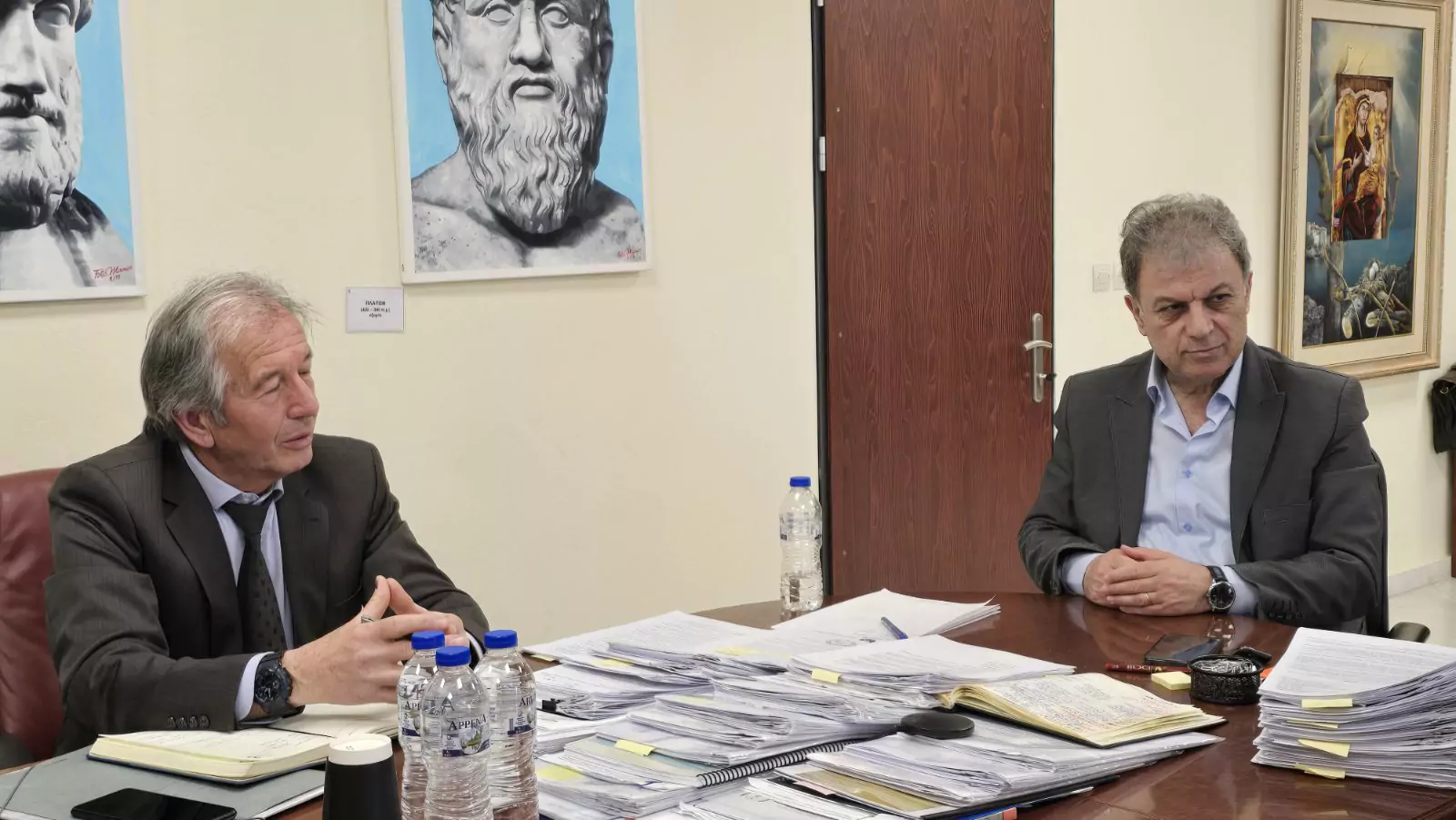 Αξιοποιείται το αρδευτικό δίκτυο και ο υδροηλεκτρικός σταθμός Φράγματος Σισανίου