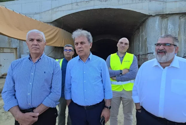 Για την πρόοδο των εργασιών στα έργα της σήραγγας Κλεισούρας ενημερώθηκε ο Περιφερειάρχης Δυτικής Μακεδονίας 1