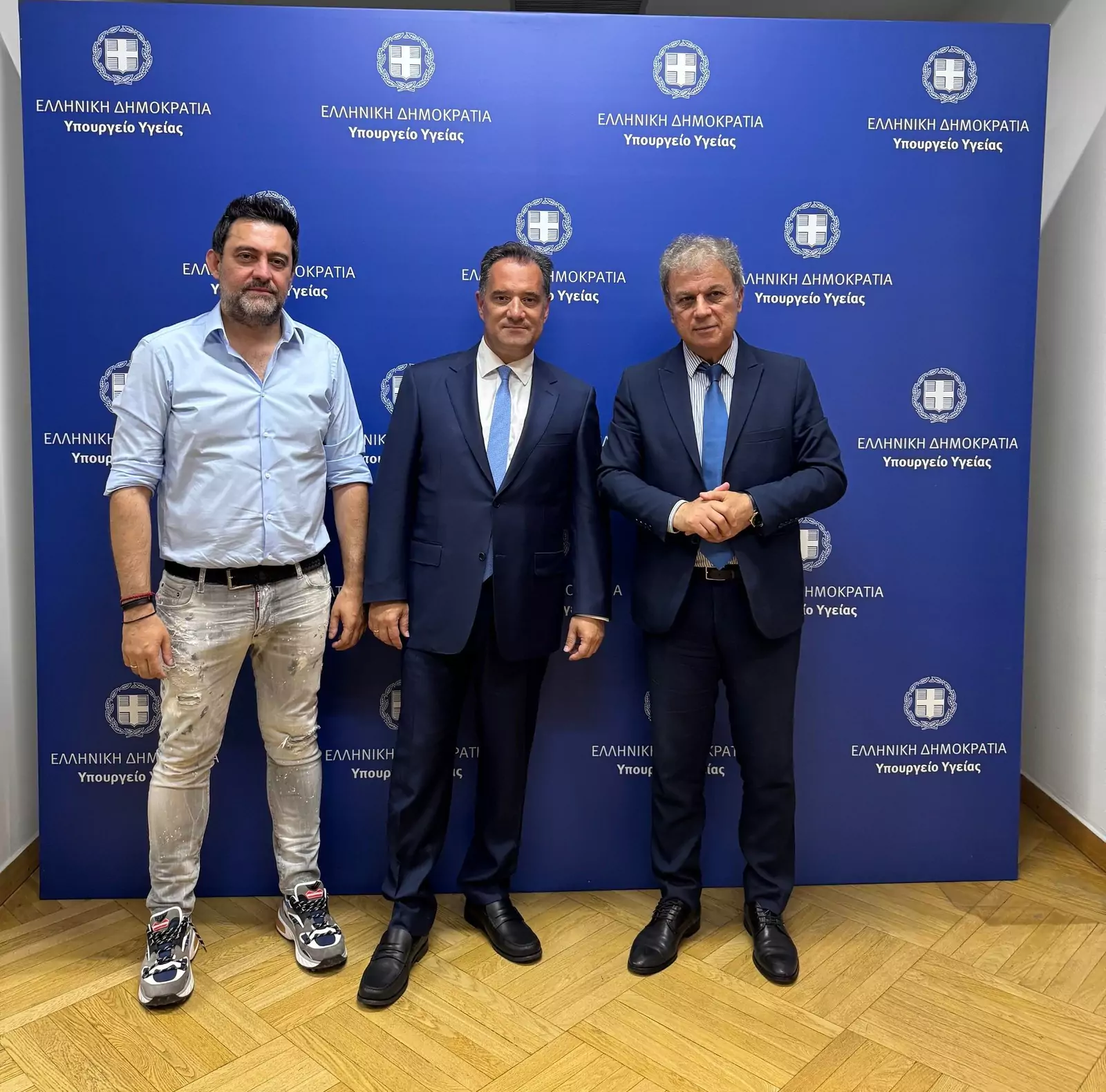 Συνάντηση του Περιφερειάρχη Δυτικής Μακεδονίας και  του Αντιπεριφερειάρχη Υγείας & Κοινωνικής Συνοχής με τον Υπουργό Υγείας