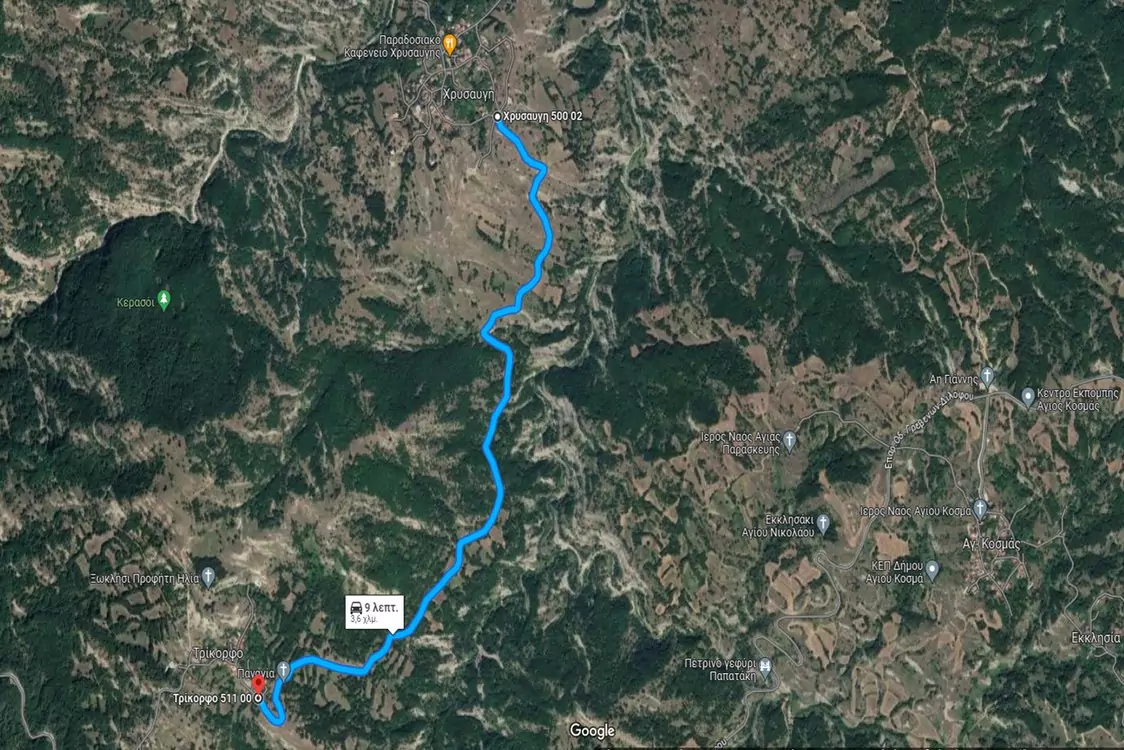 ΕΠΙΣΚΕΥΗ ΚΑΙ ΣΥΝΤΗΡΗΣΗ ΔΡΟΜΟΥ ΑΠΟ ΤΚ ΧΡΥΣΑΥΓΗΣ ΠΡΟΣ ΟΡΙΑ Π.Ε. ΓΡΕΒΕΝΩΝ