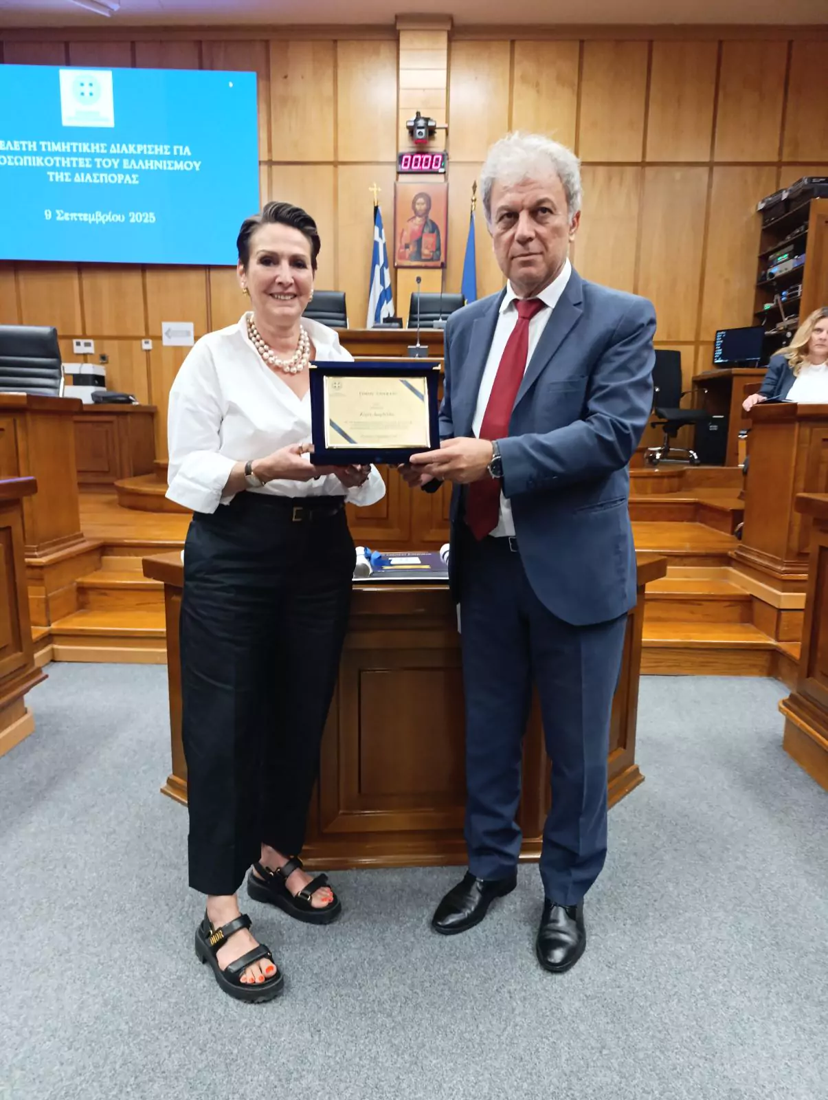 Τελετή Τιμητικής Διάκρισης για προσωπικότητες του Ελληνισμού της Διασποράς 7