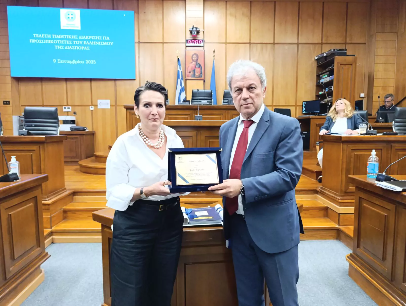 Τελετή Τιμητικής Διάκρισης για προσωπικότητες του Ελληνισμού της Διασποράς 8
