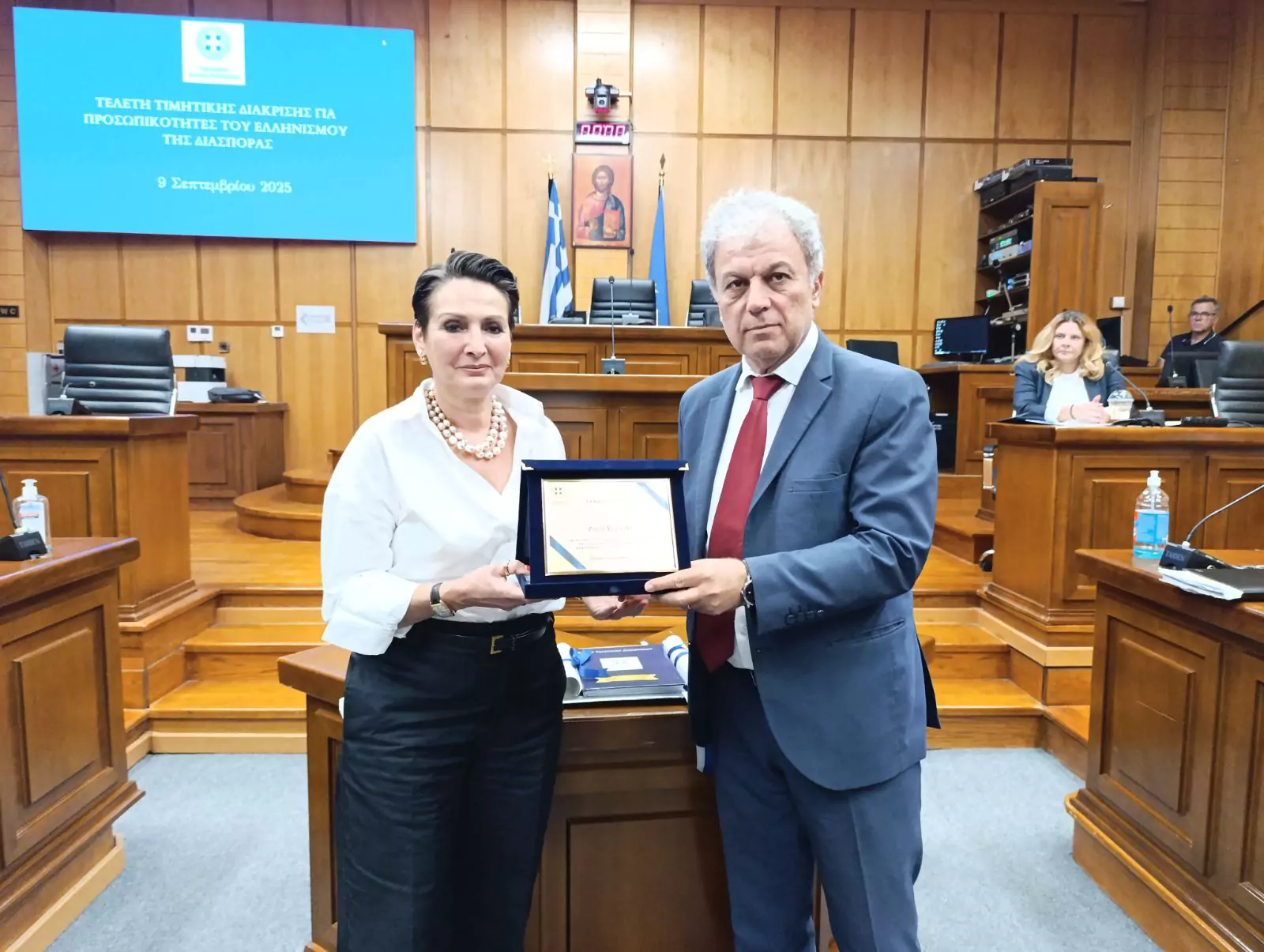 Τελετή Τιμητικής Διάκρισης για προσωπικότητες του Ελληνισμού της Διασποράς 9