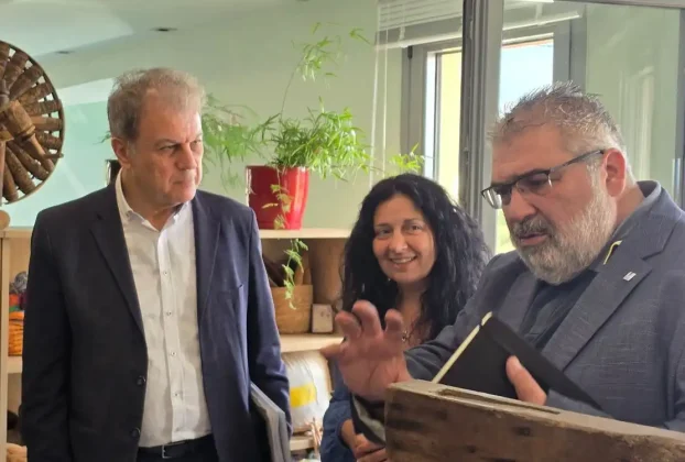 Στις εγκαταστάσεις των «Λαμπηδόνων» ο Περιφερειάρχης Γιώργος Αμανατίδης