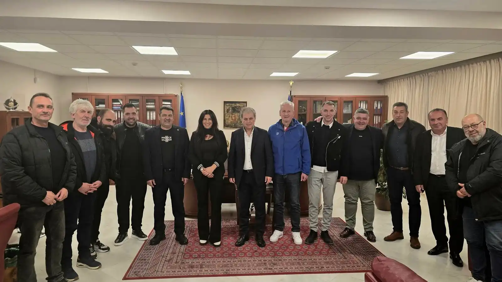 Συνάντηση του Περιφερειάρχη με τις Ενώσεις Ποδοσφαιρικών Σωματείων (ΕΠΣ)