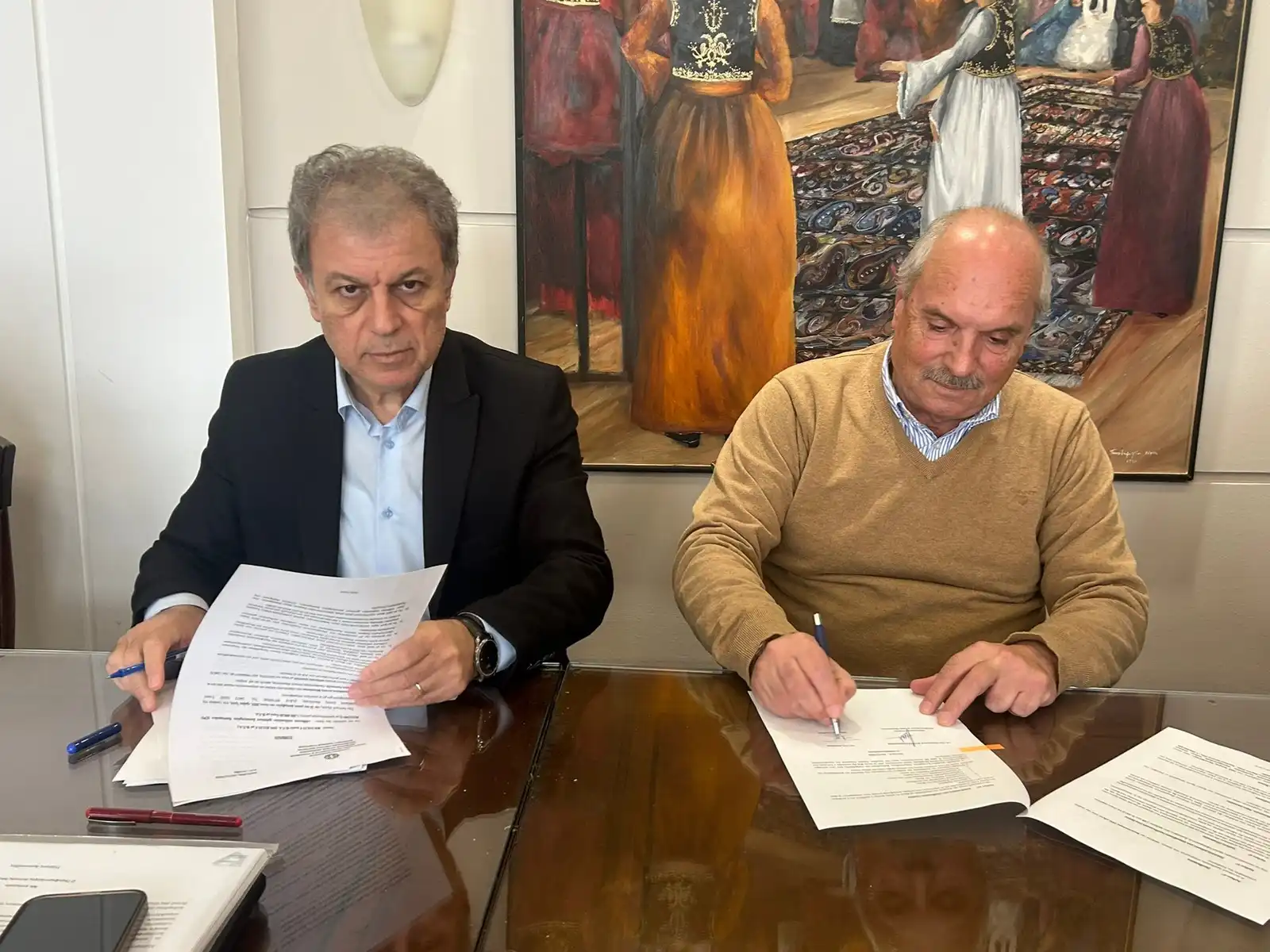 Υπογραφή Σύμβασης για την Αίθουσα πολλαπλών χρήσεων της Π.Ε. Καστοριάς, προϋπ. 1.200.000 €