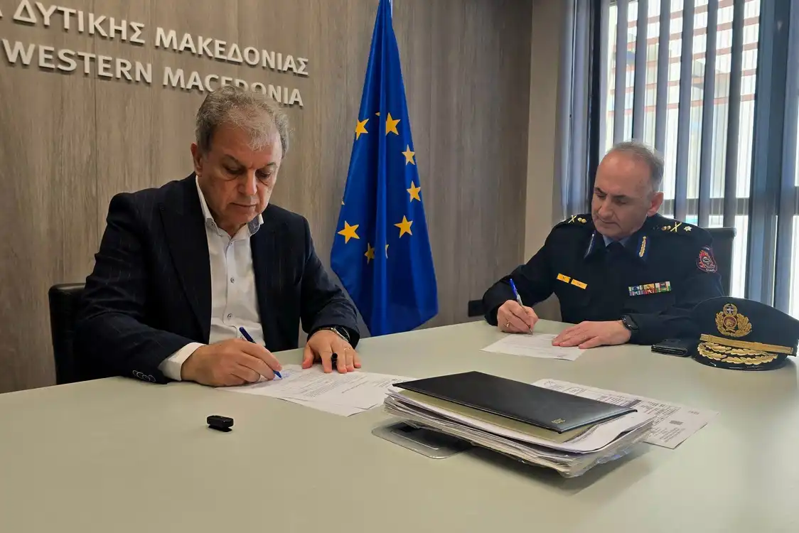 Παράδοση ενός σύγχρονου drone στην Πυροσβεστική Διοίκηση Δυτικής Μακεδονίας