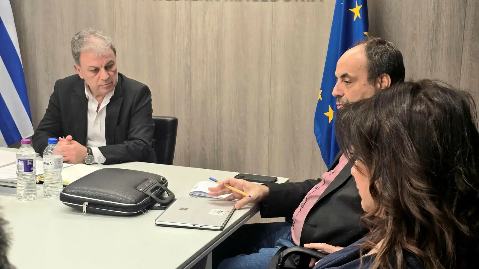 Συνάντηση εργασίας με την Ευρωπαϊκή Τράπεζα Επενδύσεων