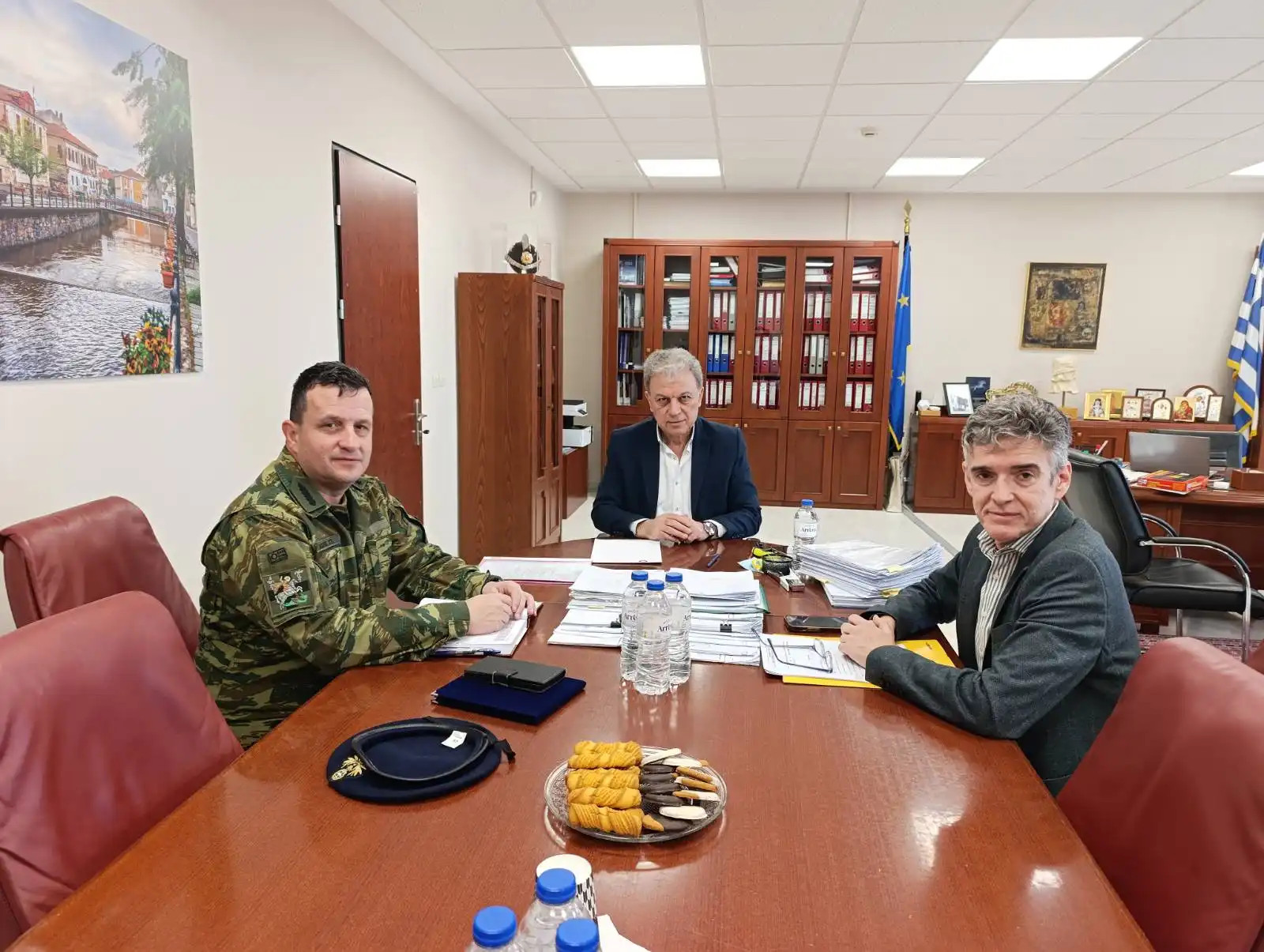 Υπογραφή Προγραμματικής Σύμβασης για προμήθεια οικοδομικών υλικών για την 9η ΜΗΧΑΝΟΠΟΙΗΜΕΝΗ ΤΑΞΙΑΡΧΙΑ