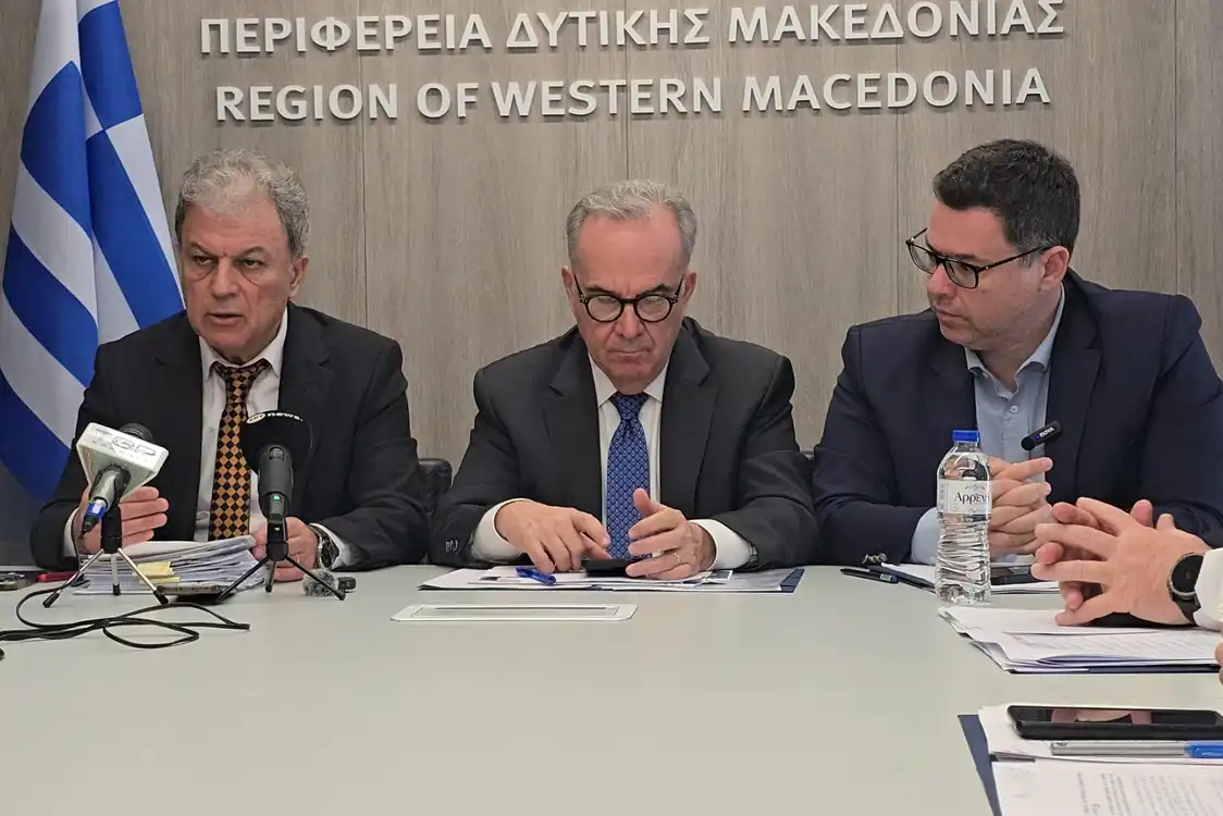 Υποδοχή κυβερνητικού κλιμακίου από τον Περιφερειάρχη Γιώργο Αμανατίδη