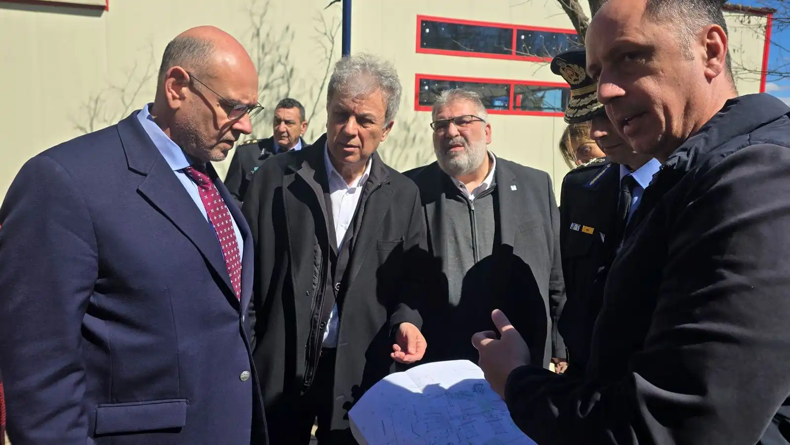 Στη Σχολή Πυροσβεστών Πτολεμαΐδας ο Γ.Γ. Πολιτικής Προστασίας με τον Περιφερειάρχη Δυτικής Μακεδονίας