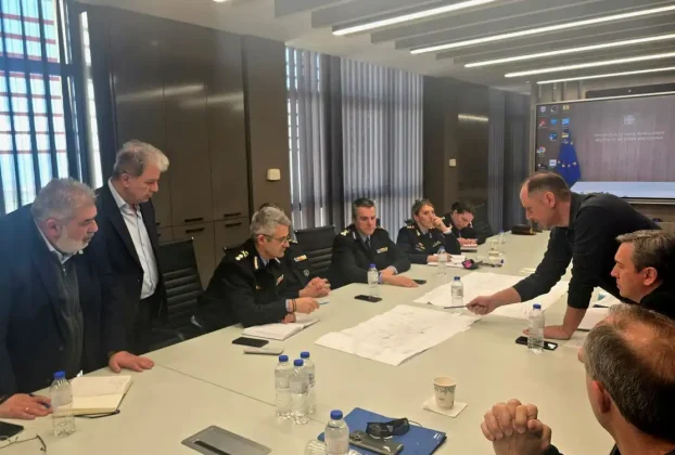 Έναρξη εργασιών για τις υποδομές εγκατάστασης εξομοιωτή πυρκαγιάς σε αεροσκάφος στην Σχολή Πυροσβεστών Πτολεμαΐδας