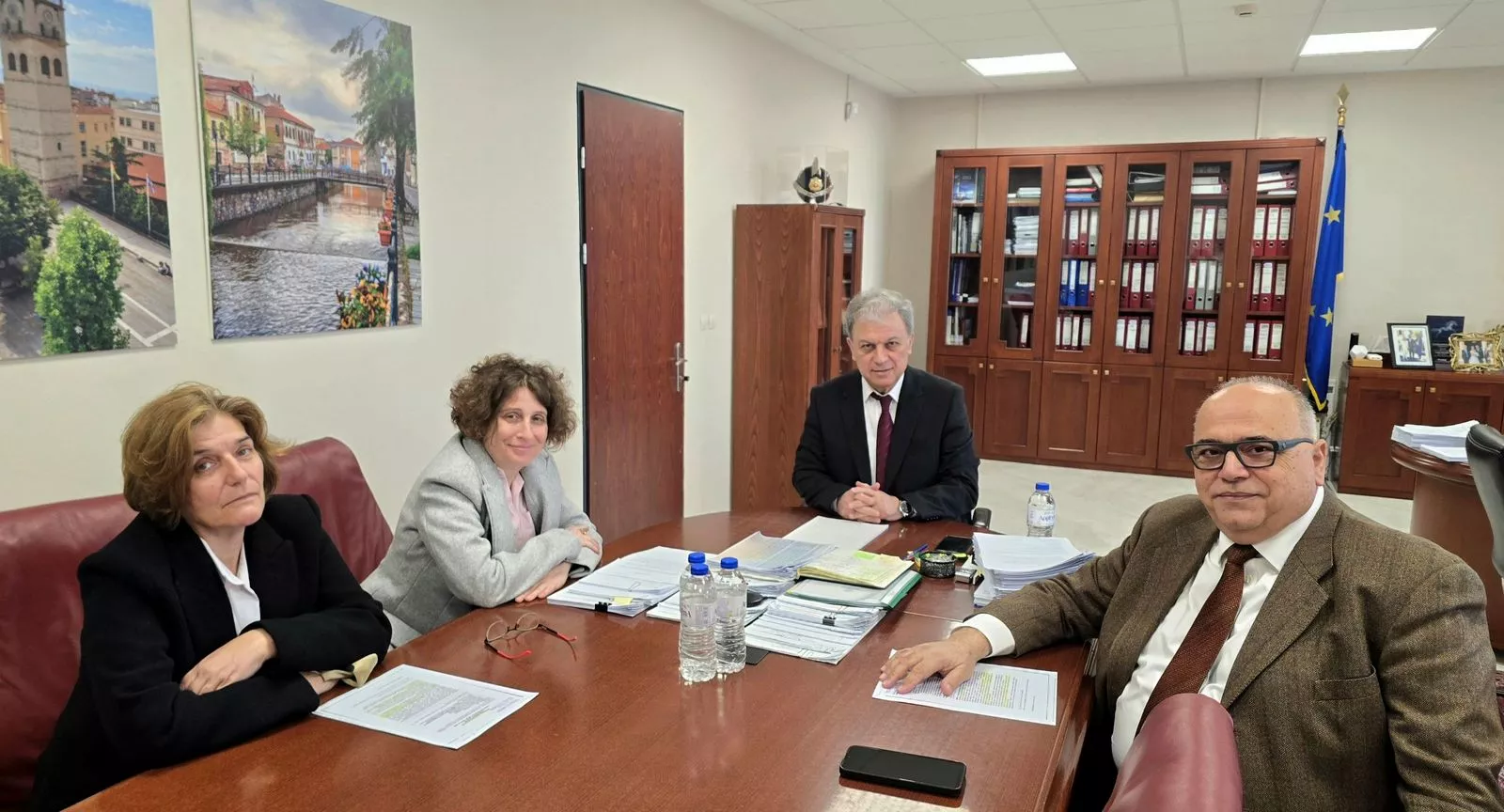 Ο Περιφερειάρχης Δυτικής Μακεδονίας μαζί με τον Αντιπρόεδρο του ΕΦΕΤ στις εγκαταστάσεις όπου θα στεγαστεί το Παράρτημα του ΕΦΕΤ #1