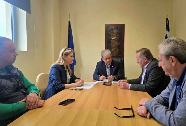 Συνάντηση Περιφερειάρχη Δυτικής Μακεδονίας και Διοικήτριας Νοσοκομείου Γρεβενών