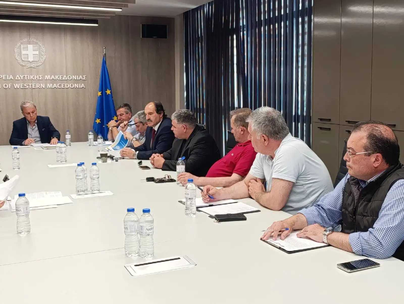 Η ενημέρωση του Περιφερειάρχη σχετικά με τη χθεσινή σύσκεψη που αφορούσε αποκλειστικά τους μετακινούμενους κτηνοτρόφους.
