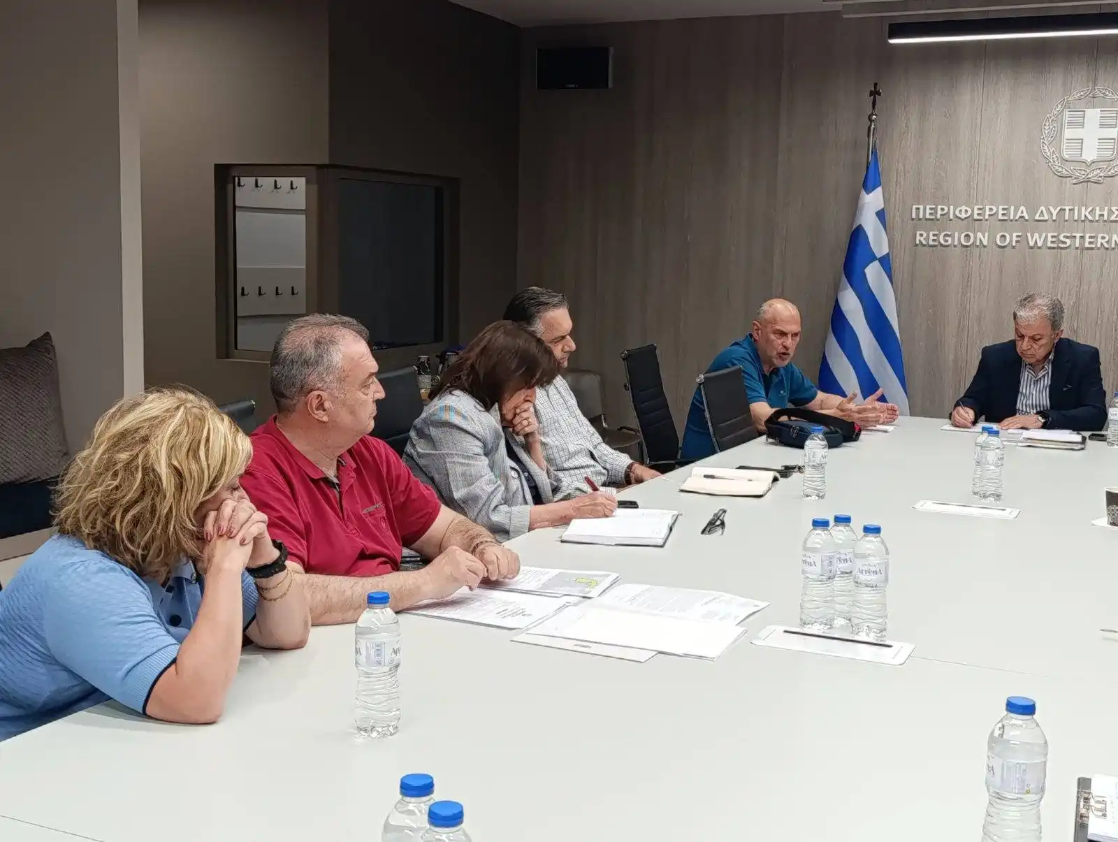 Η ενημέρωση του Περιφερειάρχη σχετικά με τη χθεσινή σύσκεψη που αφορούσε αποκλειστικά τους μετακινούμενους κτηνοτρόφους.