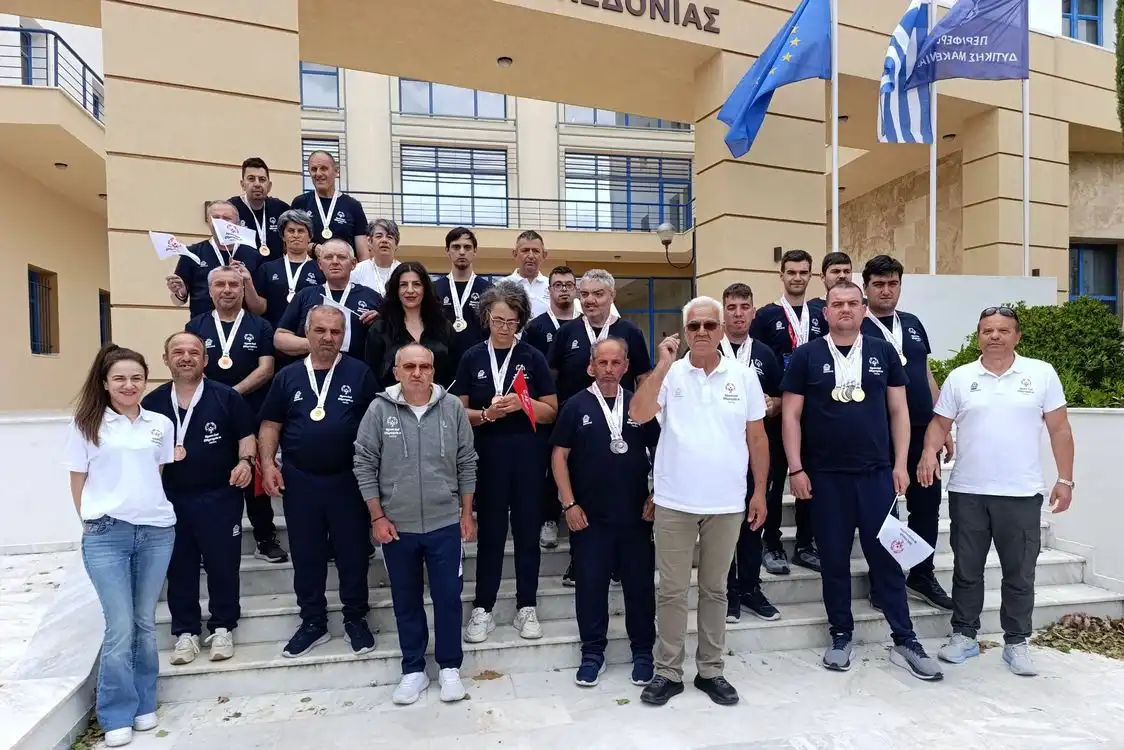 Συνάντηση της Αντιπεριφερειάρχη Παιδείας & Αθλητισμού με τους αθλητές των Special Olympics Νομού Κοζάνης