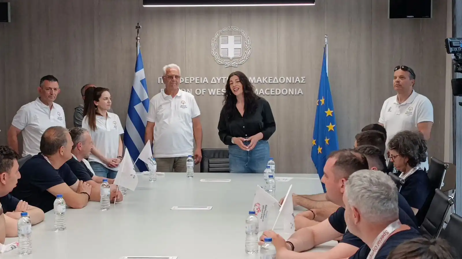Συνάντηση της Αντιπεριφερειάρχη Παιδείας & Αθλητισμού με τους αθλητές των Special Olympics Νομού Κοζάνης