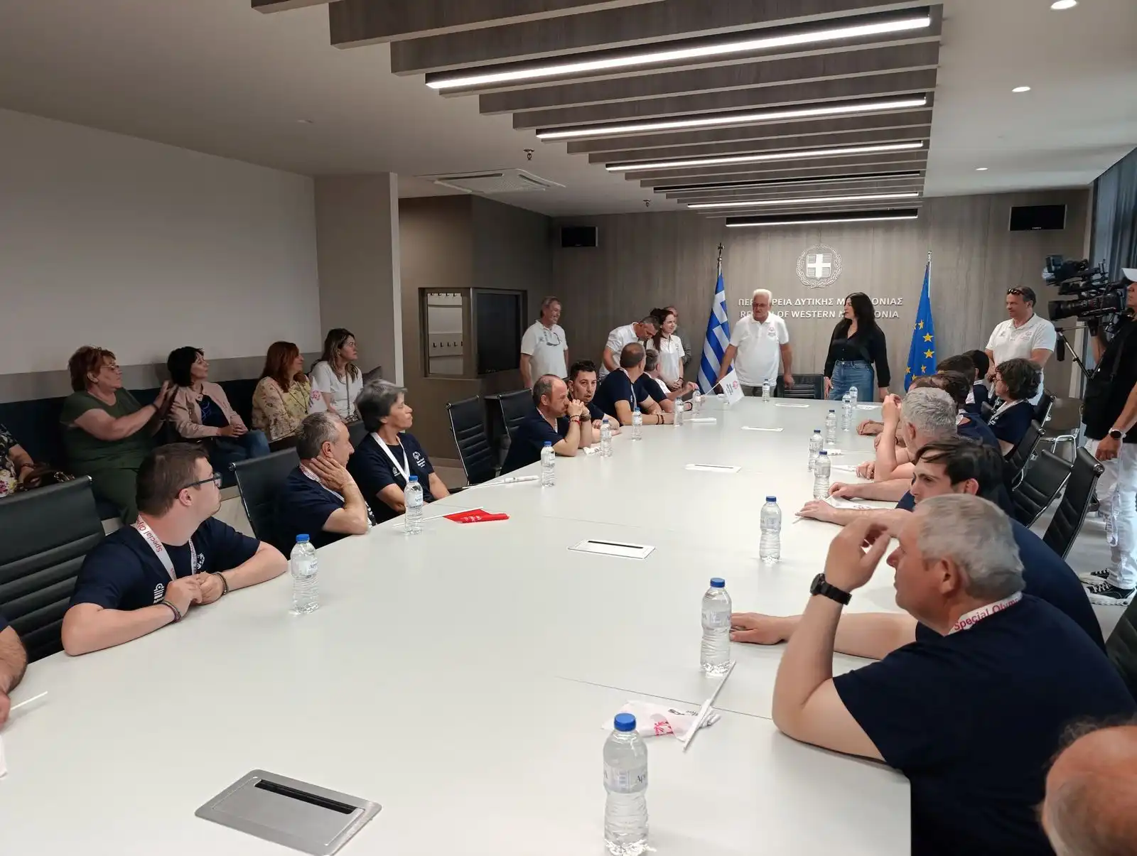 Συνάντηση της Αντιπεριφερειάρχη Παιδείας & Αθλητισμού με τους αθλητές των Special Olympics Νομού Κοζάνης