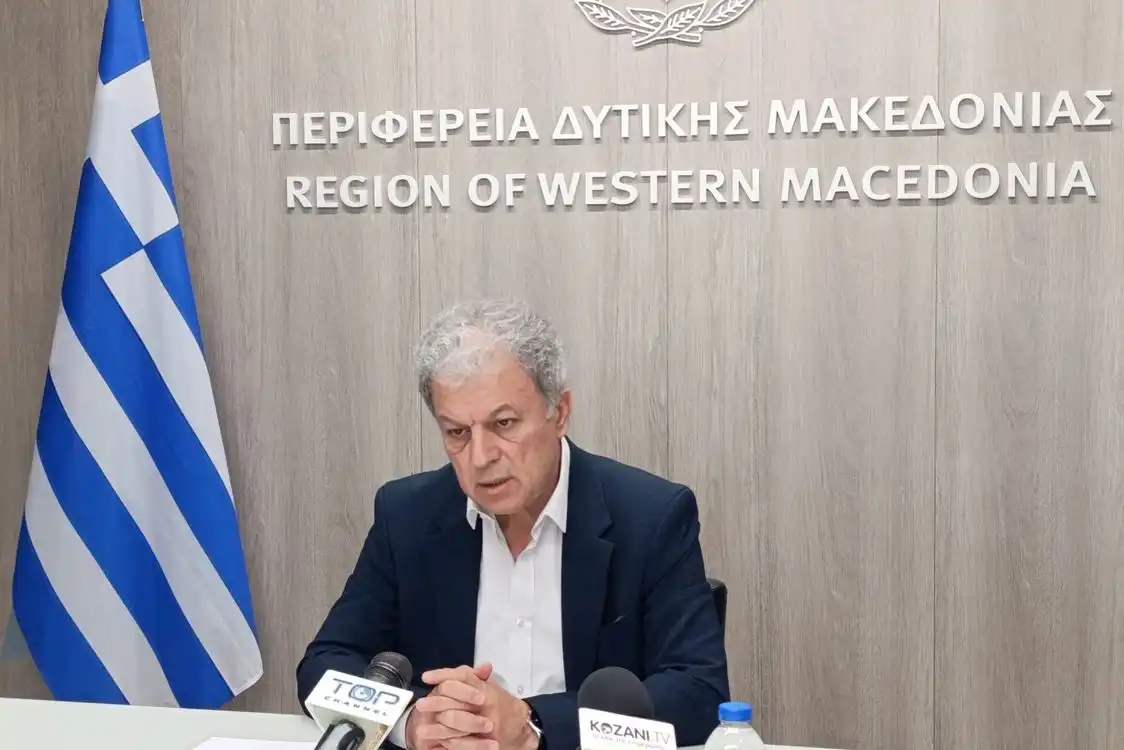 Συνέντευξη Τύπου Περιφερειάρχη Δυτικής Μακεδονίας για τον ορισμό νέων Αντιπεριφερειαρχών