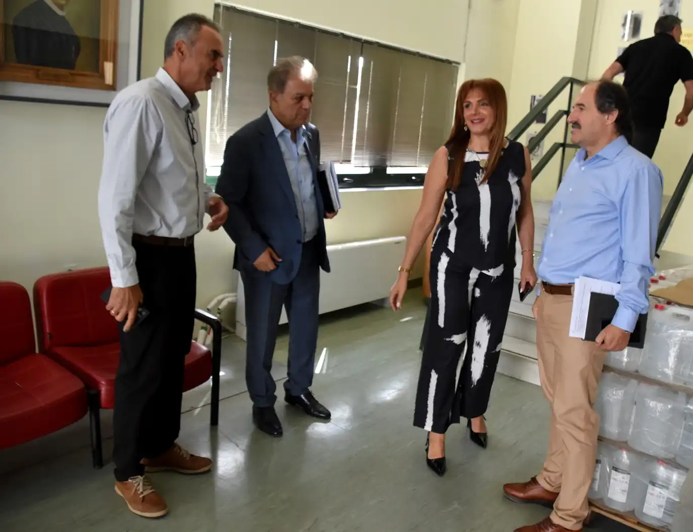 Επίσκεψη του Περιφερειάρχη Δυτικής Μακεδονίας Γ. Αμανατίδη στο Γενικό Νοσοκομείο Φλώρινας