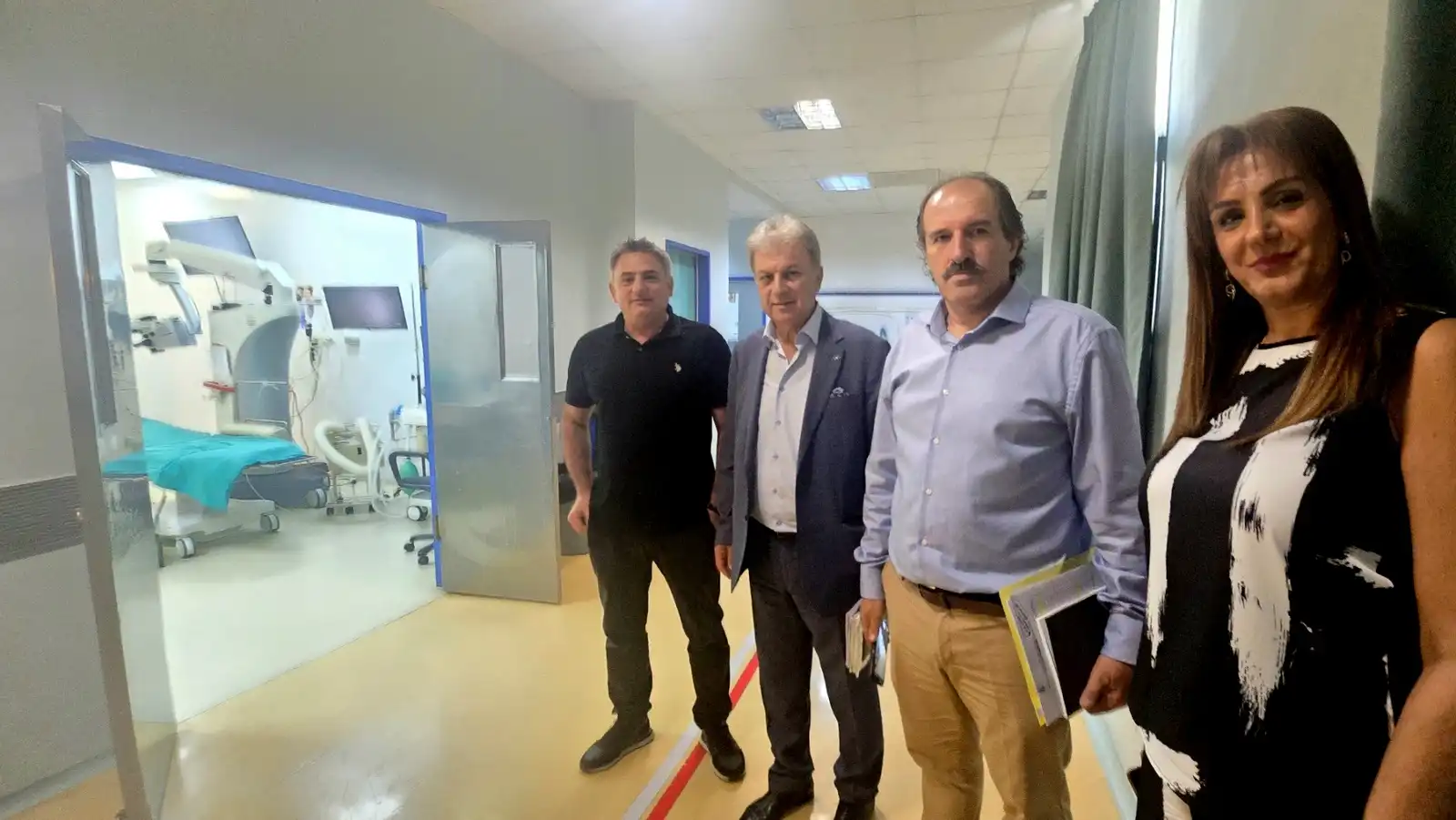 Επίσκεψη του Περιφερειάρχη Δυτικής Μακεδονίας Γ. Αμανατίδη στο Γενικό Νοσοκομείο Φλώρινας
