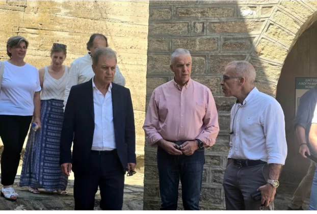 Σε Νυμφαίο και Λέχοβο ο Περιφερειάρχης Δυτικής Μακεδονίας και ο Δήμαρχος Αμυνταίου