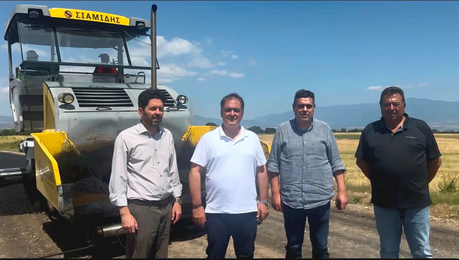 Ολοκληρώνονται οι εργασίες βελτίωσης της οδού Κερασιά – Μηλιά στο Δήμο Κοζάνης. Διασύνδεση Κοινοτήτων και κάθετων περιφερειακών οδικών αξόνων