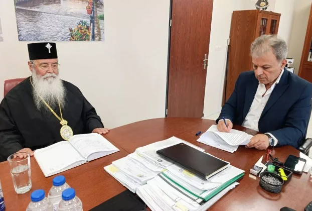 Ξεκινά η Αποκατάσταση των όψεων του Ιερού Καθεδρικού Ναού Αγίας Κυριακής Σερβίων (Αρχική)