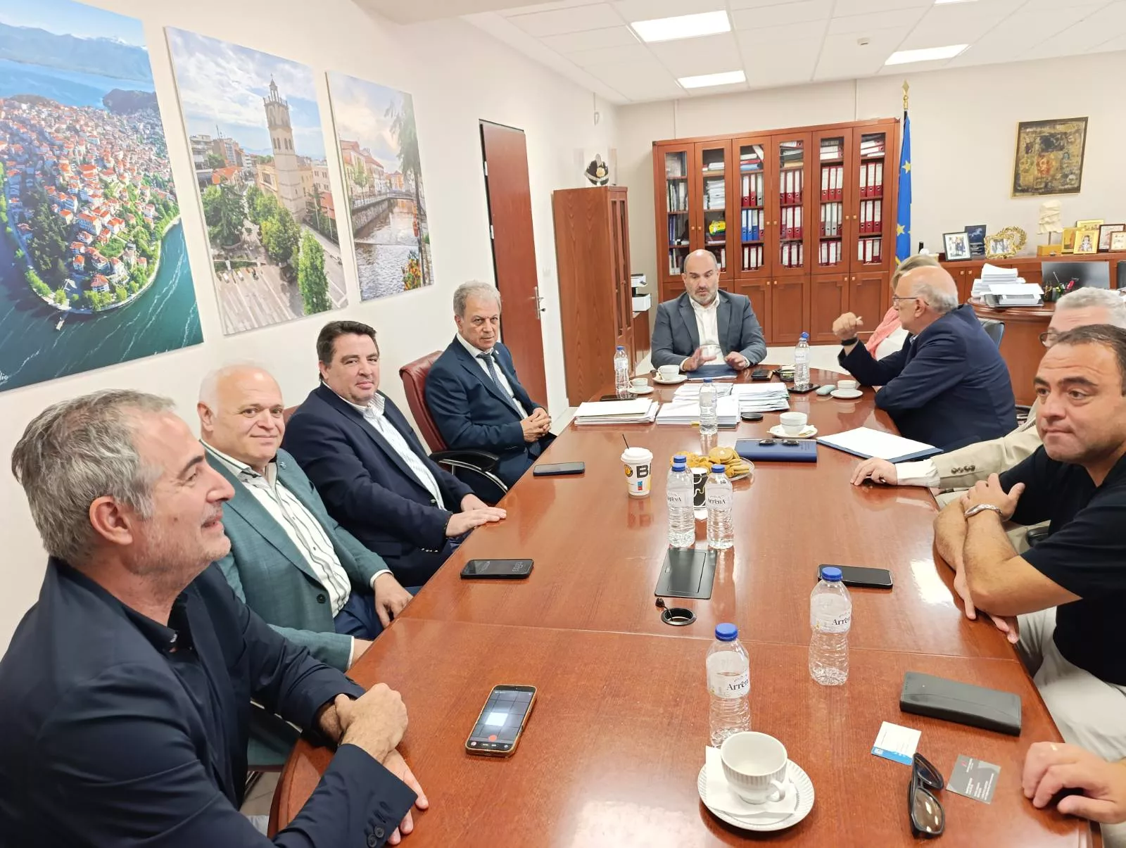 Συνάντηση του Περιφερειάρχη με τον Υφυπουργό Εθνικής Οικονομίας & Οικονομικών #6
