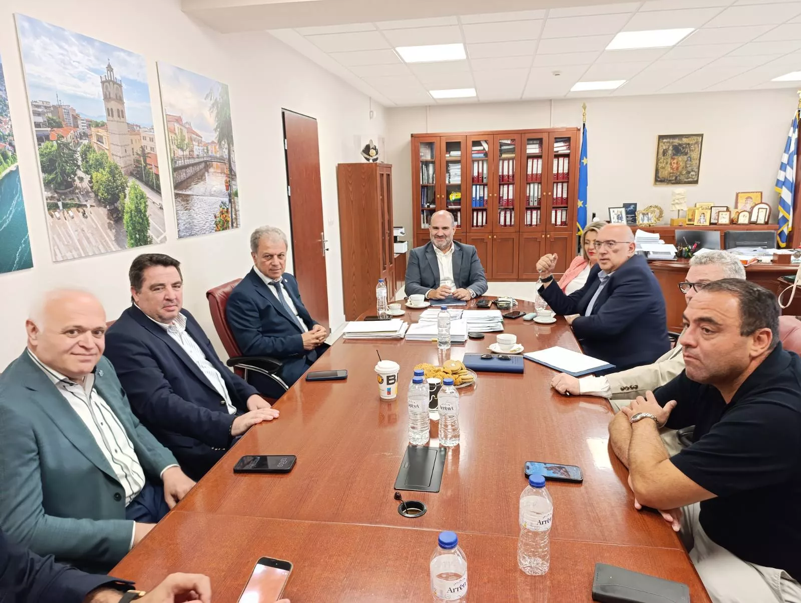 Συνάντηση του Περιφερειάρχη με τον Υφυπουργό Εθνικής Οικονομίας & Οικονομικών #7