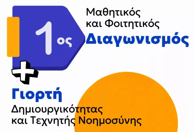 1ος Μαθητικός και Φοιτητικός Διαγωνισμός – Γιορτή Δημιουργικότητας και Τεχνητής Νοημοσύνης στη Δυτική Μακεδονία