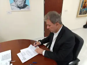 Υπογραφή δύο υποέργων της σύμβασης της πράξης «ΕΚΣΥΓΧΡΟΝΙΣΜΟΣ ΕΞΟΠΛΙΣΜΟΥ ΑΡΔΕΥΤΙΚΟΥ ΔΙΚΤΥΟΥ ΒΕΛΒΕΝΤΟΥ»