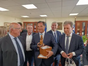 Σύσκεψη στην Περιφέρεια Δυτικής Μακεδονίας με τον Υπουργό Υγείας Άδωνι Γεωργιάδη.