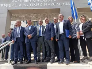 Σύσκεψη στην Περιφέρεια Δυτικής Μακεδονίας με τον Υπουργό Υγείας Άδωνι Γεωργιάδη.