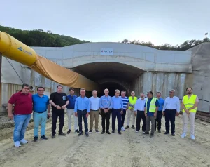 Για την πρόοδο των εργασιών στα έργα της σήραγγας Κλεισούρας ενημερώθηκε ο Περιφερειάρχης Δυτικής Μακεδονίας 2