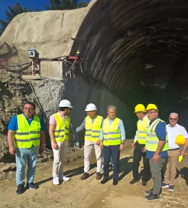 Για την πρόοδο των εργασιών στα έργα της σήραγγας Κλεισούρας ενημερώθηκε ο Περιφερειάρχης Δυτικής Μακεδονίας 7