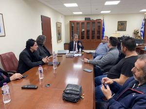 Συσκέψεις του Περιφερειάρχη Δυτικής Μακεδονίας με εκπροσώπους Λαϊκών Αγορών και Ιδιοκτήτες Φορτηγών Αυτοκινήτων Σερβίων