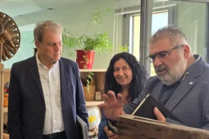 Στις εγκαταστάσεις των «Λαμπηδόνων» ο Περιφερειάρχης Γιώργος Αμανατίδης