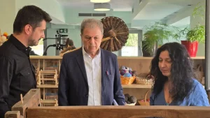 Στις εγκαταστάσεις των «Λαμπηδόνων» ο Περιφερειάρχης Γιώργος Αμανατίδης